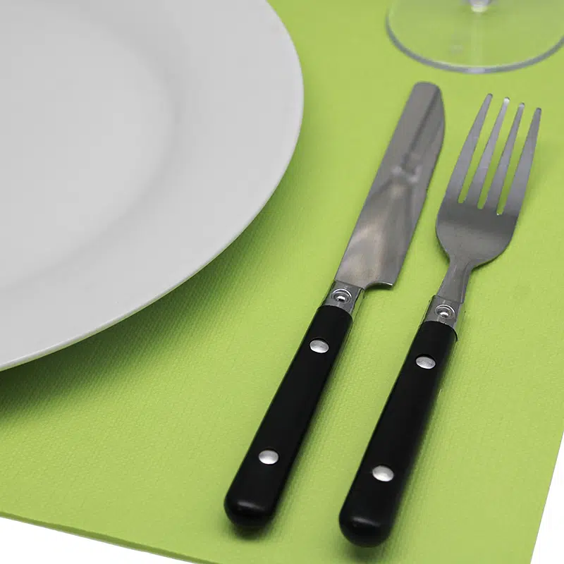 Set de table papier vert anis 30 x 40 cm par 1000
