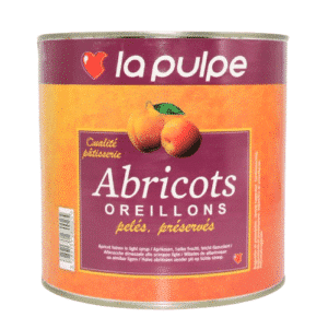 3/1 tin of preserved peeled apricot mumps, pastry quality