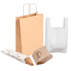 Bags and paper