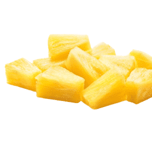 3/4 tin pineapple slices, broken