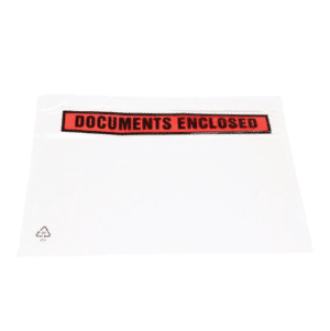 1000 pochettes à bon de livraison 225 x 155 mm documents enclosed