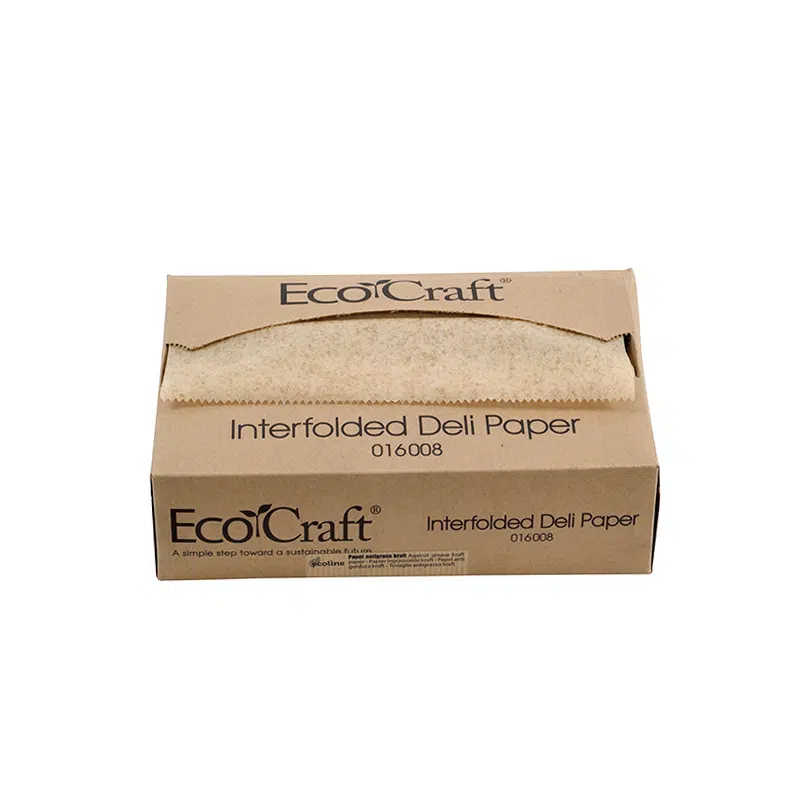 Papier sulfurisé feuille de soja ingraissabls kraft compostable 20.6 x 27 cm par