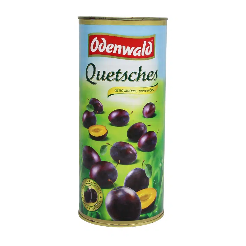 2/1 Lata de conservas de Quetsches sem caroço