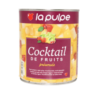 4/4 latas de cocktail de frutas