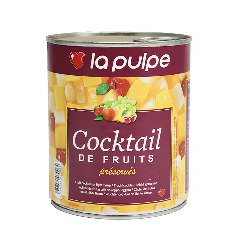 4/4 Tins of Fruit Cocktail