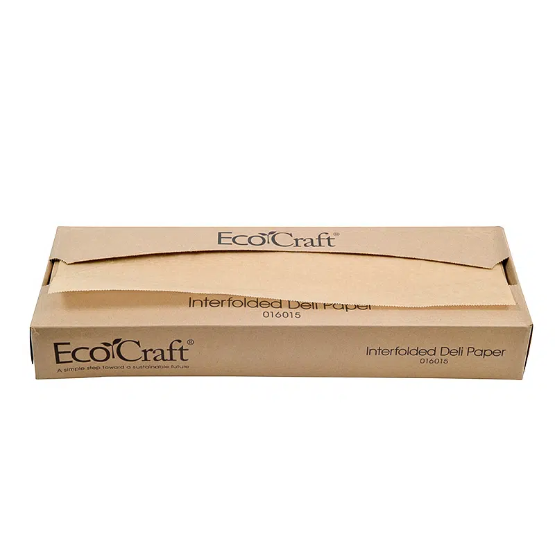 Papier sulfurisé de soja ingraissable kraft compostable 37.5 x 27 cm par 500