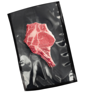 Sacs sous vide de conservation lisses noirs 15 x 20 cm 90 µ par 100
