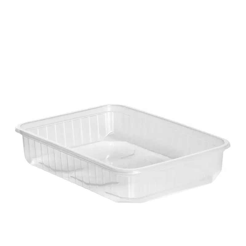 Barquette micro-ondable plastique 500 ml par 50