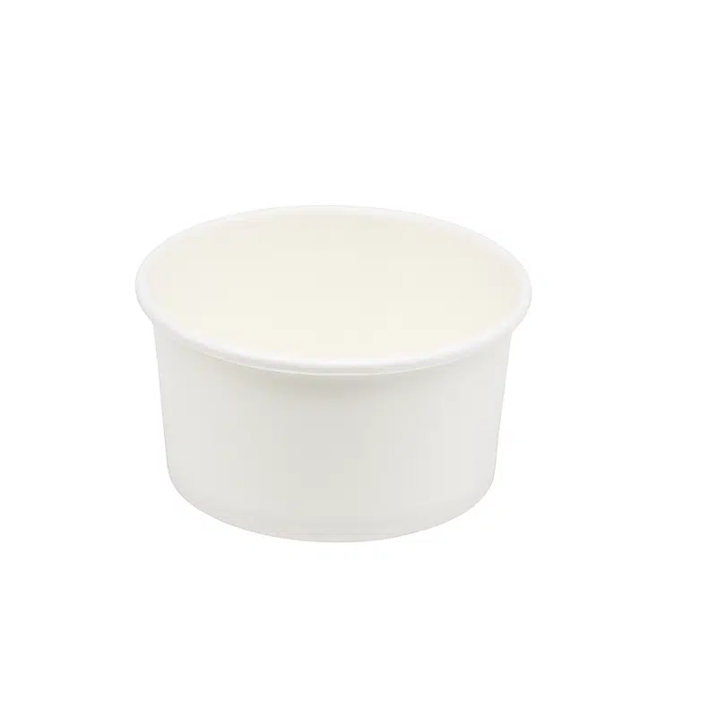 Pot de glace carton blanc 180 ml par 50