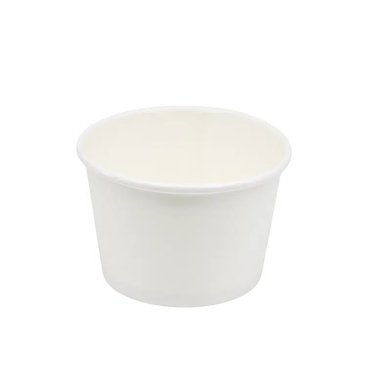 Pot de glace carton blanc 240 ml par 50