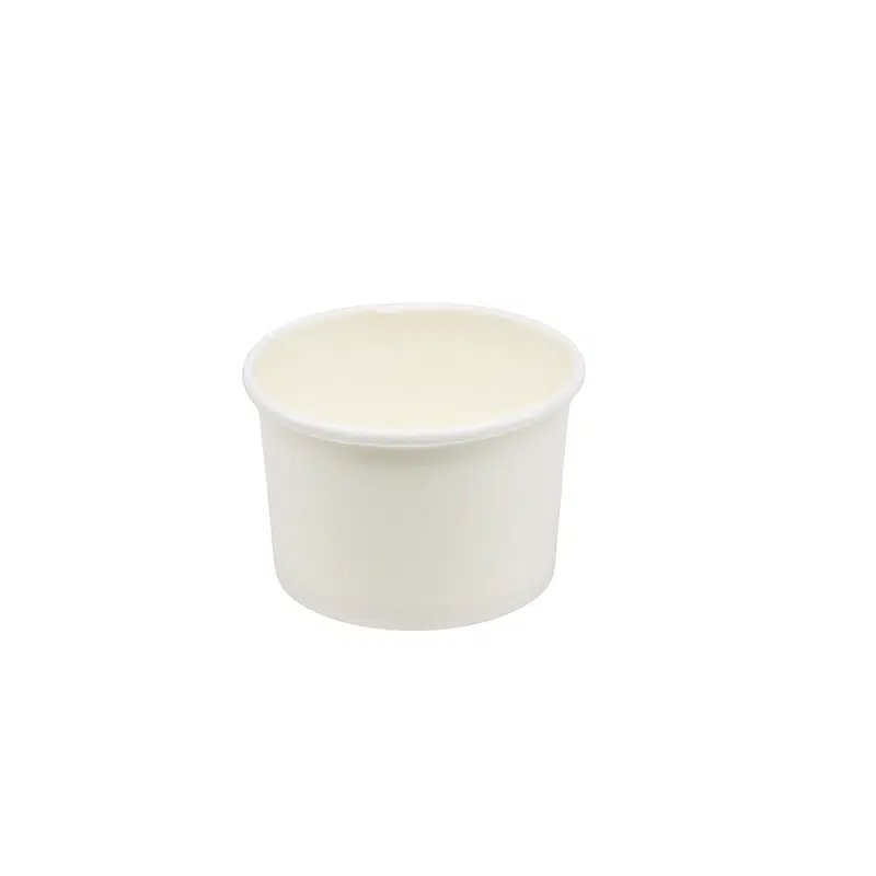 Pot de glace carton blanc 90 ml par 50
