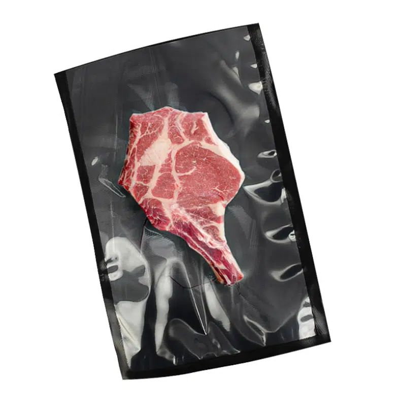 Sac sous vide de conservation lisse noir 30 x 40 cm 90 µ par 100