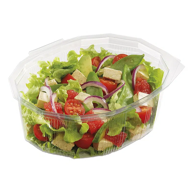 Boite plastique fraîcheur avec couvercle charnière 2000 ml par 200