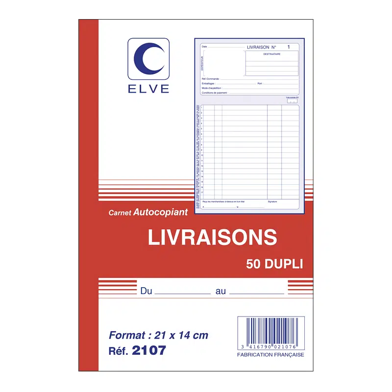 Carnets de livraison