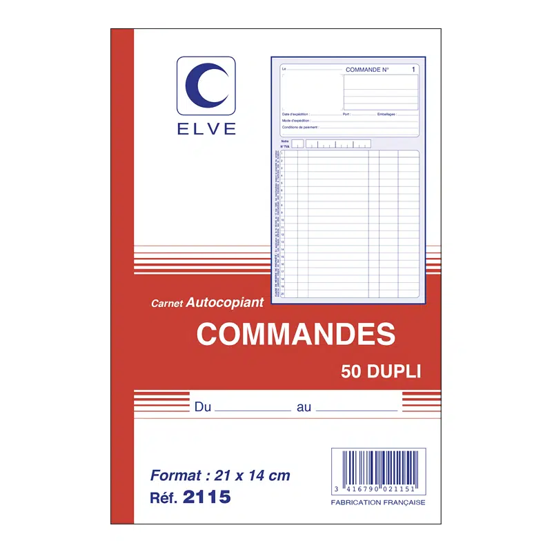 Carnets de commande