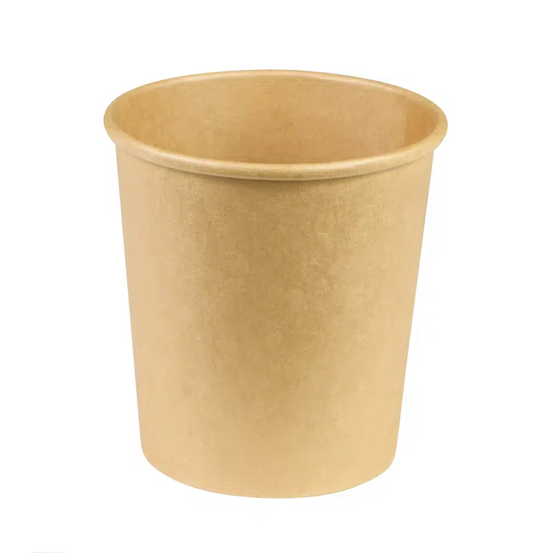 Pot à soupe kraft 480 ml par 25