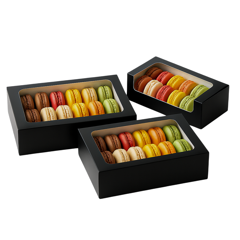 Boites / calages macarons